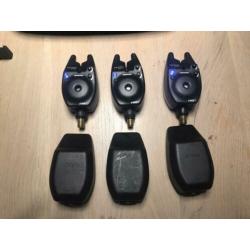 Fox Micron MX beetmelders + Micro Swinger + case