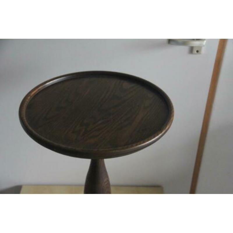 Eikenhouten plantentafel – bijzettafel