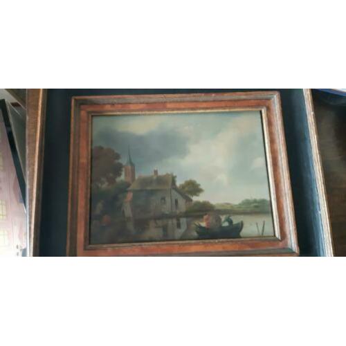 Mooi geschilderd schilderij