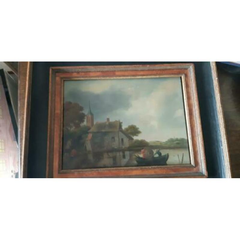 Mooi geschilderd schilderij