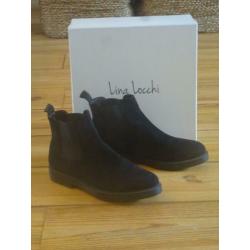 Chelsea boots zwart suède Lina Locchi (Van Assem) - 41= ZGAN