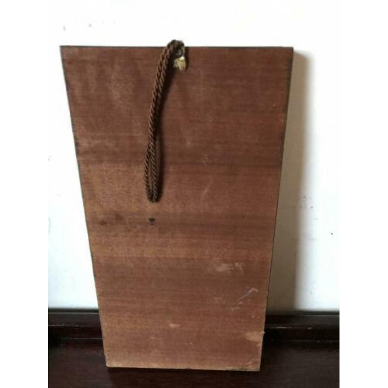 Aardewerk tegels ingelijst paard decor 12/23 cm