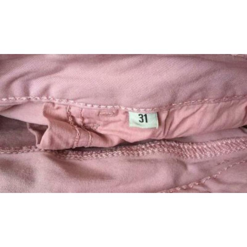Esprit denim rokje roze