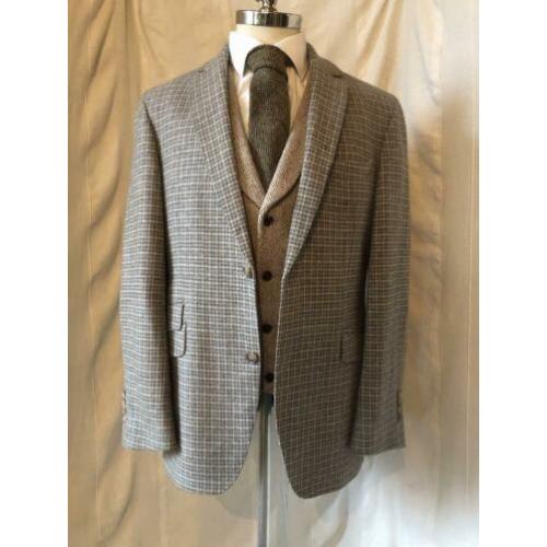 Harris Tweed colbert maat 50. Houndstooth tweed.