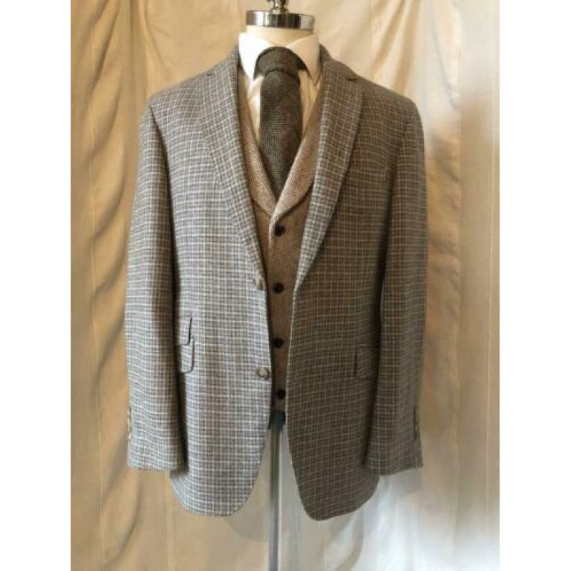 Harris Tweed colbert maat 50. Houndstooth tweed.