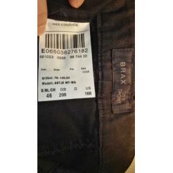 Brax Donkerblauwe driekwart broek Mt46 ZGAN! Antje Ritsjes