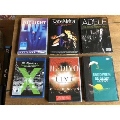 Top muziek dvd’s /blue ray