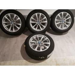 BMW velgen 17" inch met winterbanden