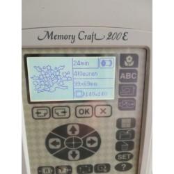 Borduurmachine Janome Memory Craft 200E