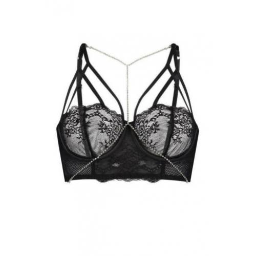 Nieuw - sexy setje Hunkemoller met strass - 80B M