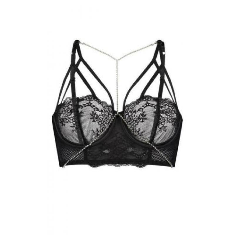 Nieuw - sexy setje Hunkemoller met strass - 80B M
