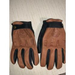 Buffel lederen chopper handschoenen “Deadbeat”