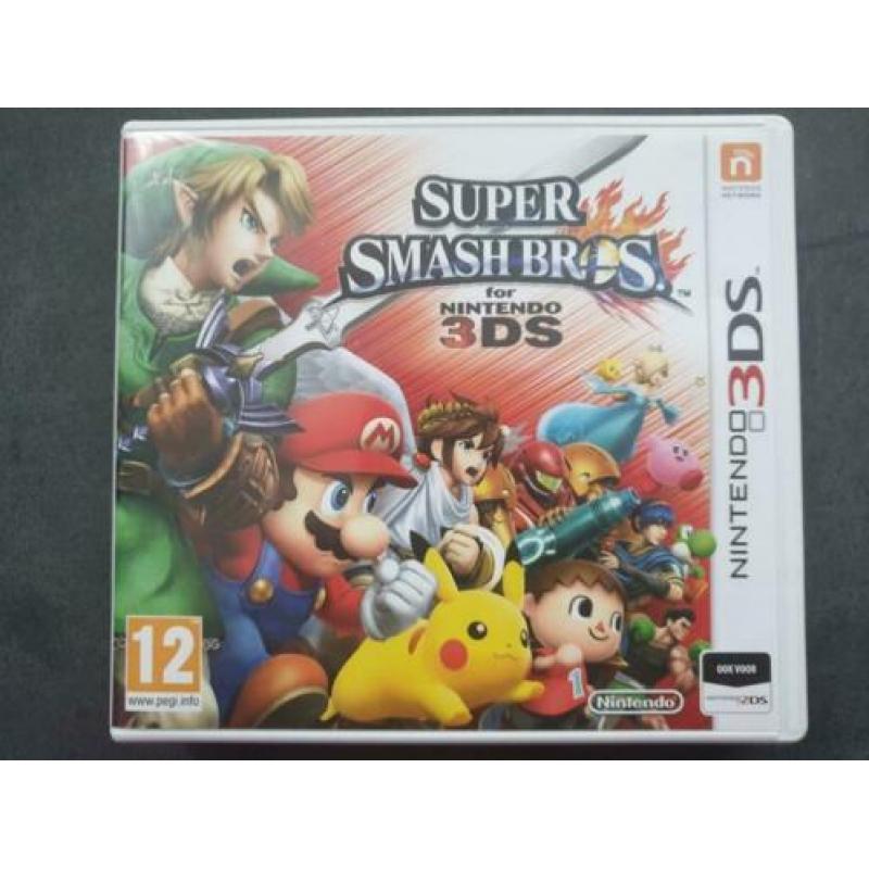 nintendo 3DS spel spellen super smash bros