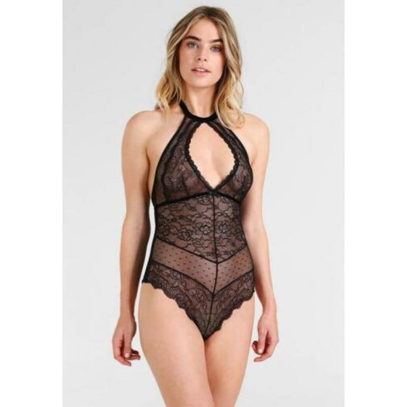 Nieuw - verleidelijke sexy zwarte body - Hunkemoller - XS