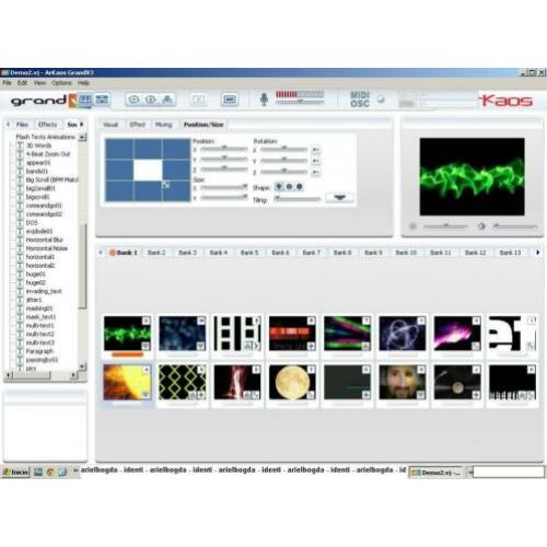 Arkaos grandVJ XT software licentie video mixing