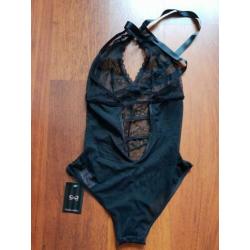 Nieuw - verleidelijke sexy zwarte body - Hunkemoller - XS