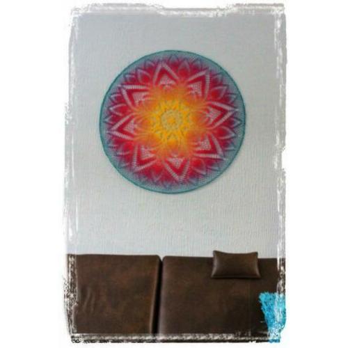Schitterende handgemaakte mandala's