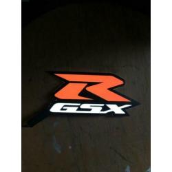 Led verlichte gsxr emblemen . Nieuw in doos 12 volt