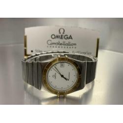 Omega Constellation Date Staal/goud