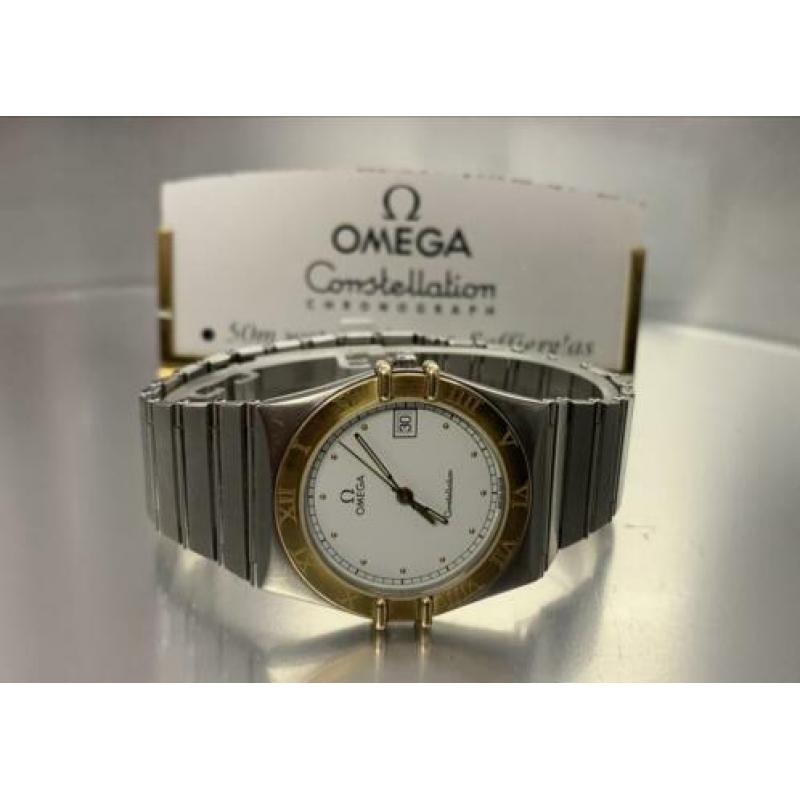 Omega Constellation Date Staal/goud