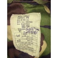 Legerjas camouflage smock combat temperate NATO