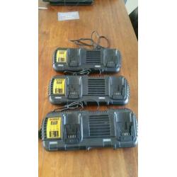 Dewalt opladers +flexvolt DCB 118- DCB 115 - DCB132
