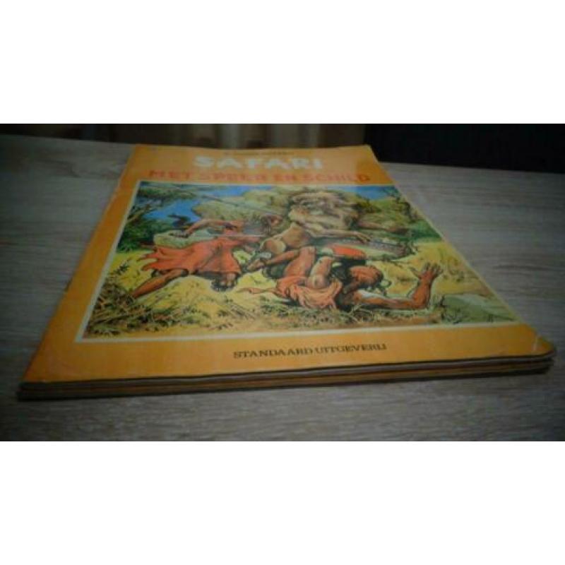 Safari stripboeken 2 stuks goede staat