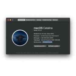 MacBook Air 13 Inch Early 2014 4Gb