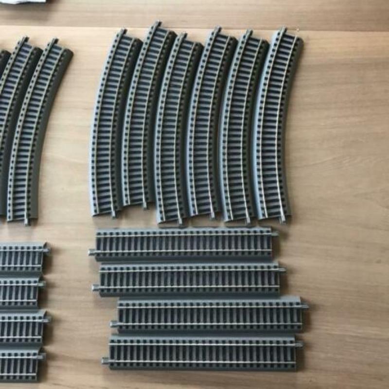 Roco Geoline nieuw 12 bochten 8 rechte stukken