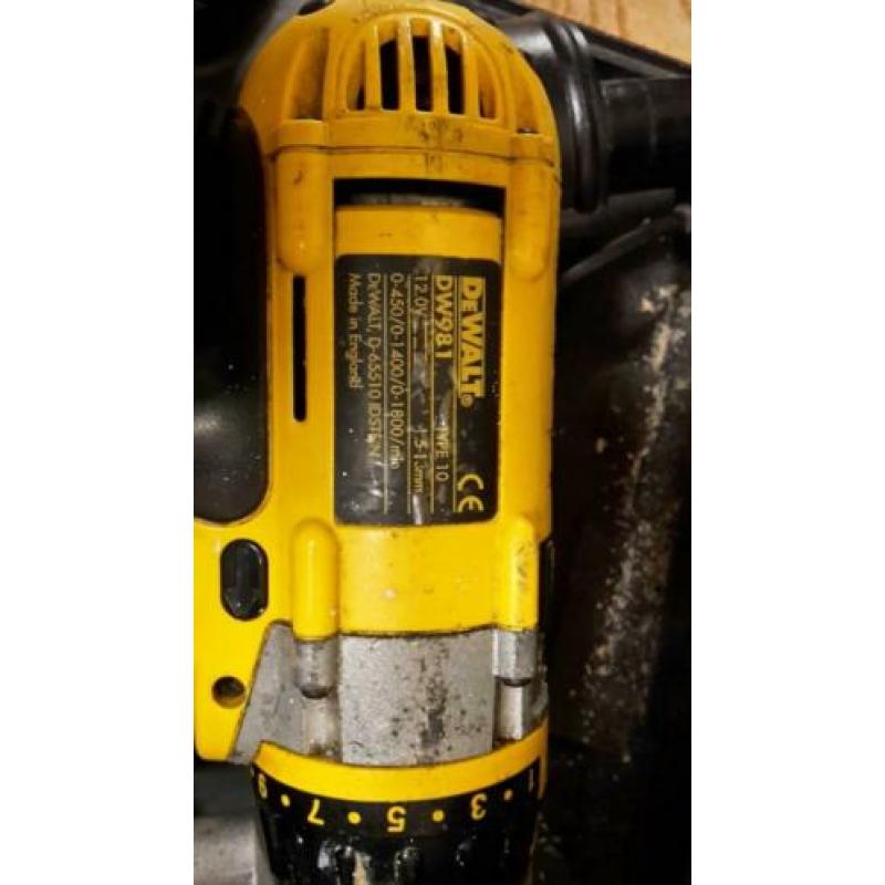 Dewalt accu klopboormachine