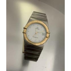 Omega Constellation Date Staal/goud
