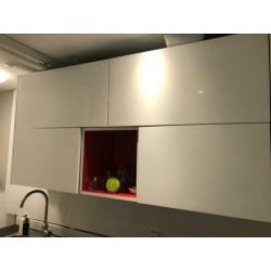 IKEA keuken wit hoogglans incl apparatuur