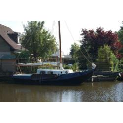 te huur platbodem zee-schouw 5 persoons