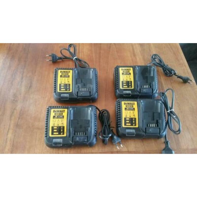 Dewalt opladers +flexvolt DCB 118- DCB 115 - DCB132