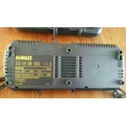 Dewalt opladers +flexvolt DCB 118- DCB 115 - DCB132