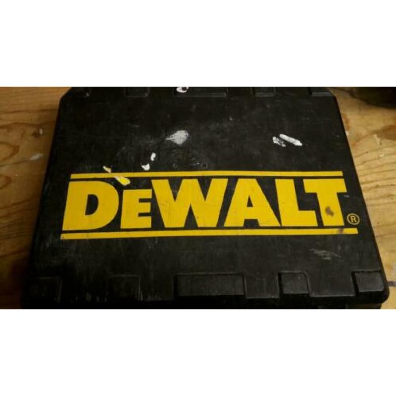 Dewalt accu klopboormachine
