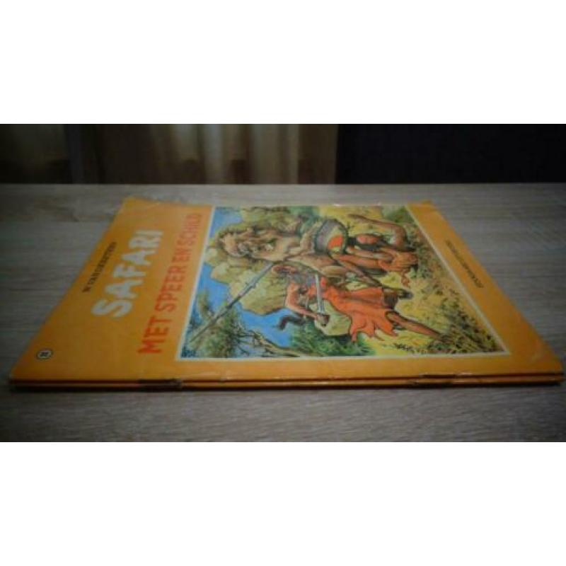 Safari stripboeken 2 stuks goede staat