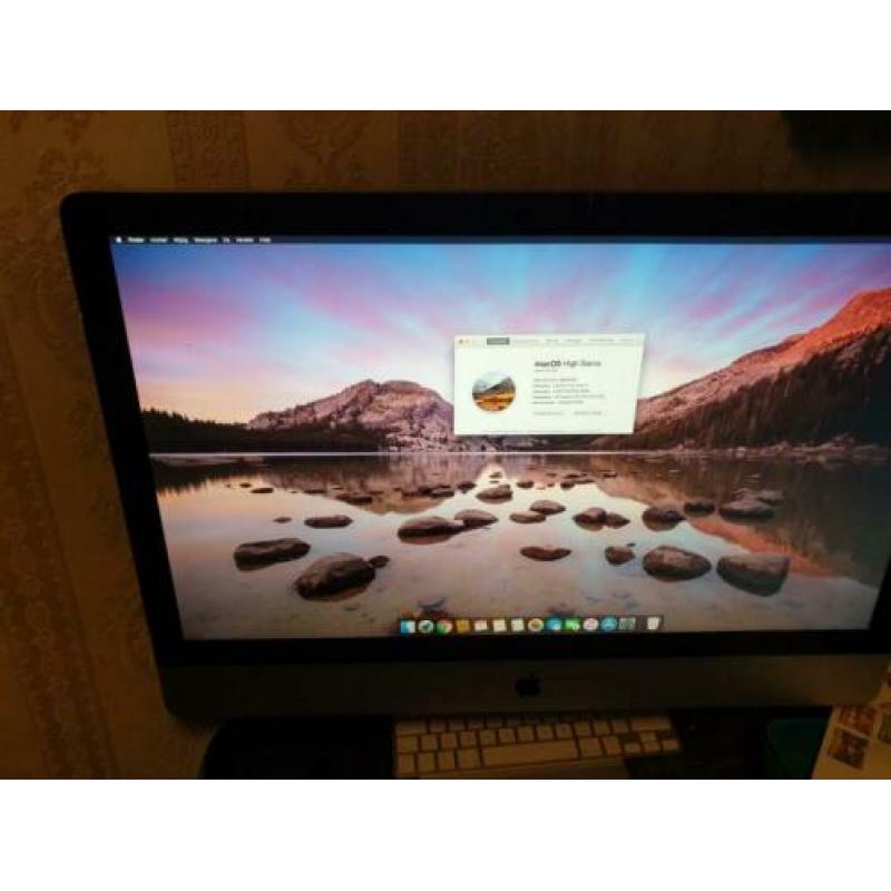 Imac 27 inch met ssd 250gb