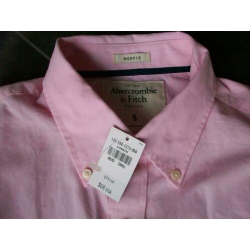 Abercrombie & Fitch overhemd - NIEUW - Maat S