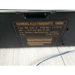 SIEMENS RK 6414 radio