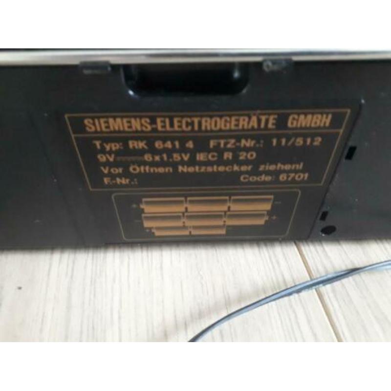 SIEMENS RK 6414 radio