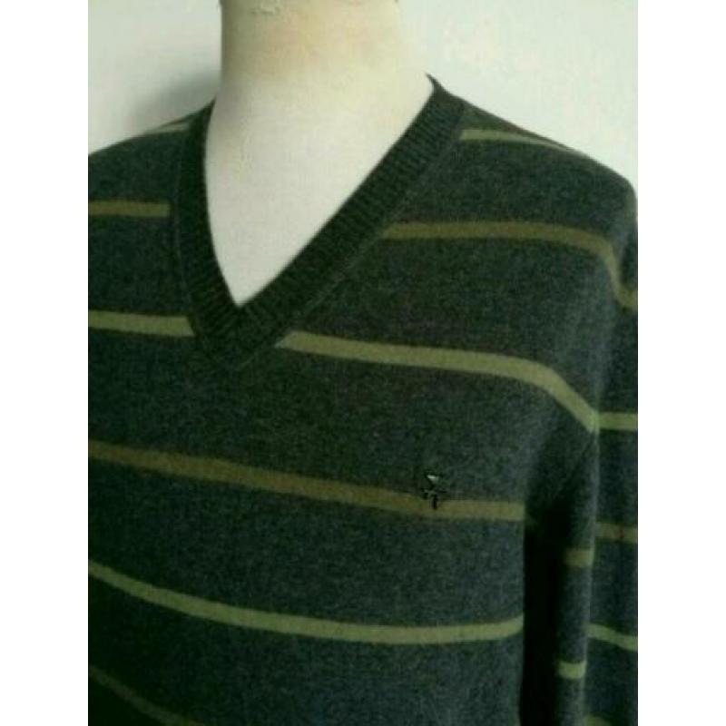 Burberry Thomas trui L Grijs Streep Wol mix