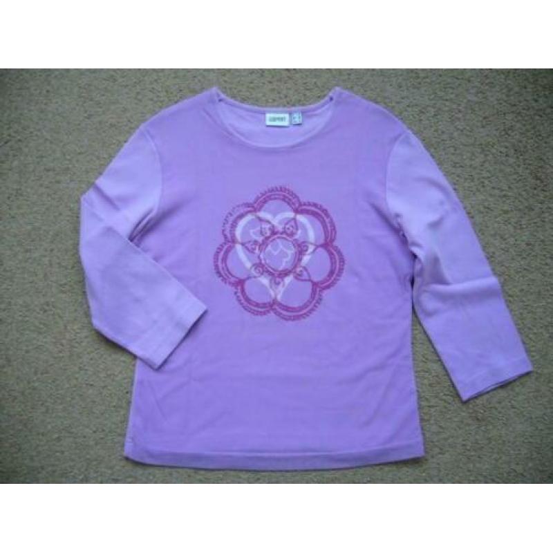 ESP lila longsleeve maat 36 (nieuw)