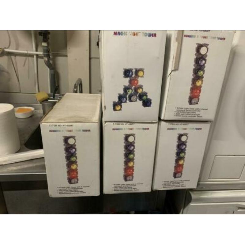 Lichtorgel Discolampen Zijn NIEUW OPRUIMPRIJS = 20,00 TOPPER