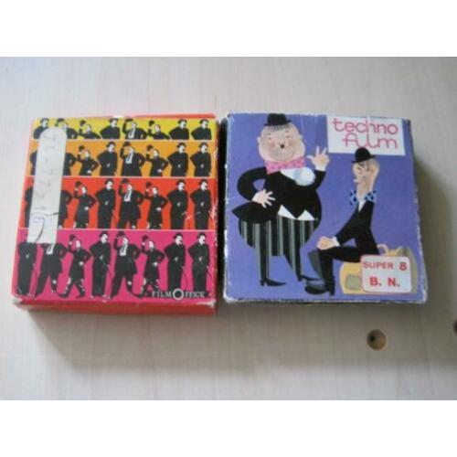 tekenfilms super 8 laurel en hardy,popey,tom en jerry etc.