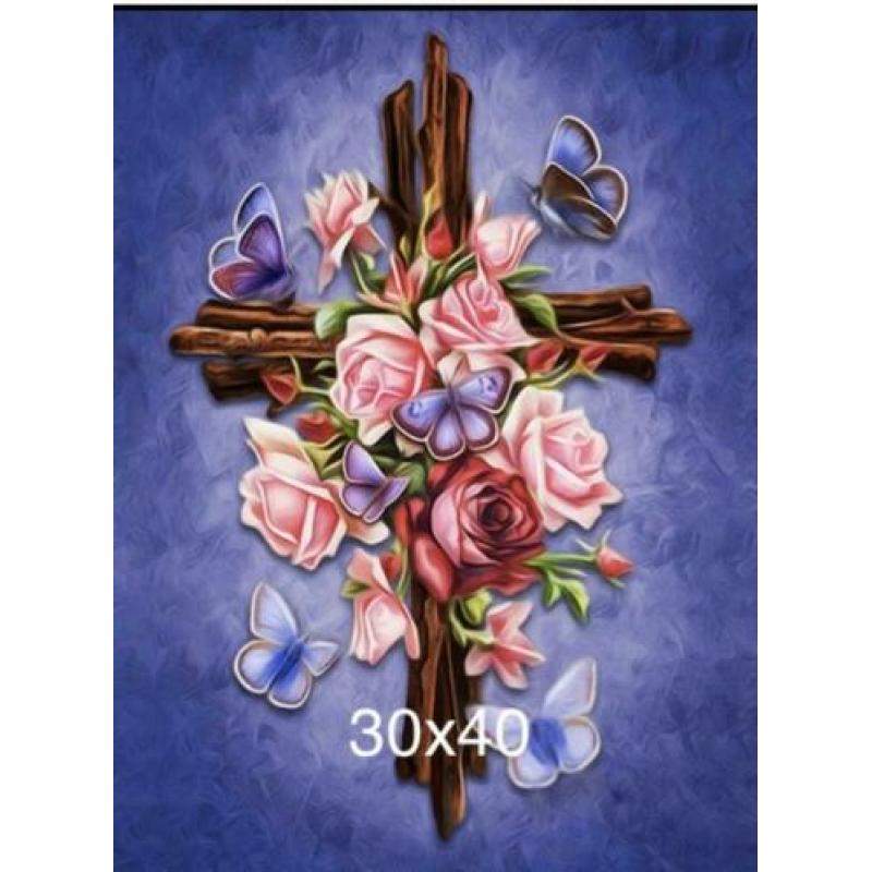 Opruiming div full diamond paint. vierk steentjes €10,-p/st