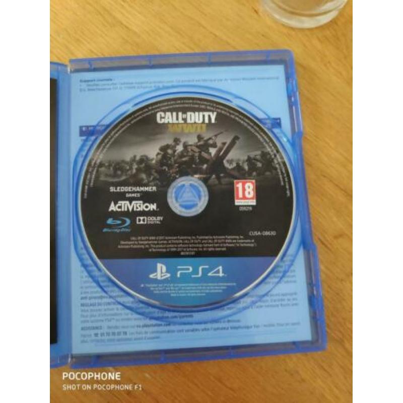 call of duty WW2 ps4