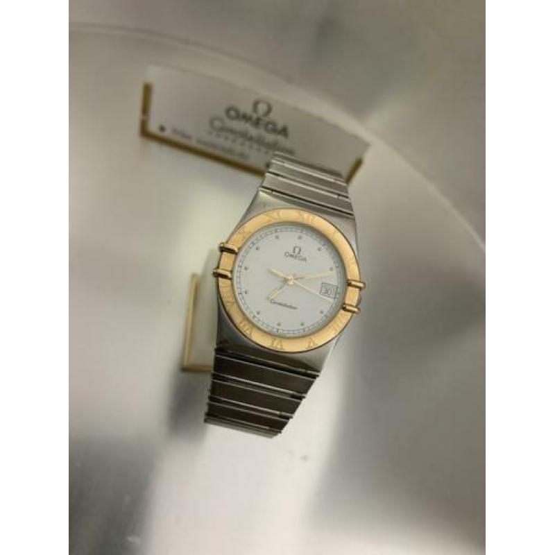 Omega Constellation Date Staal/goud