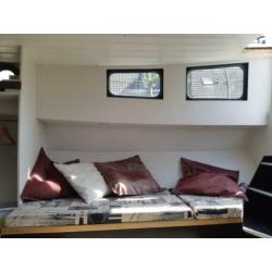te huur platbodem zee-schouw 5 persoons