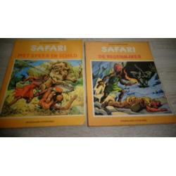 Safari stripboeken 2 stuks goede staat